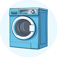 Washing machine Vector