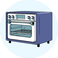 Microwave Oven Vector